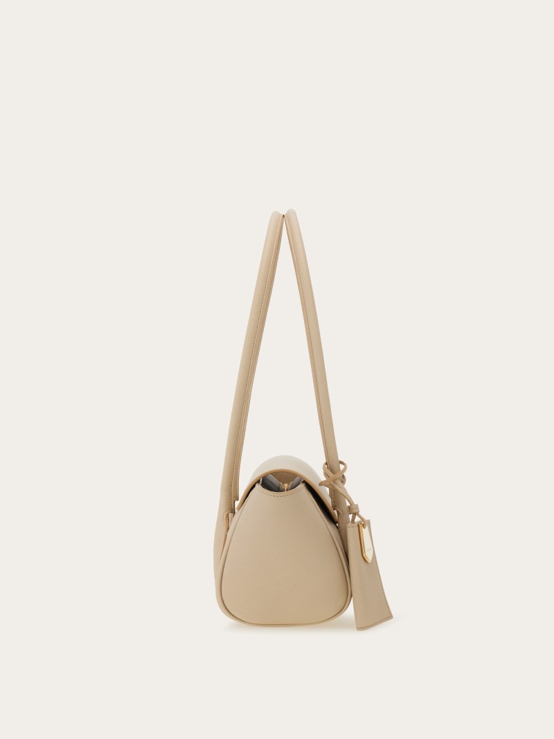 Ferragamo | Women's East-West Tote Bag - Stone
