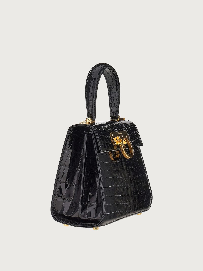 Ferragamo | Women's Iconic Top Handle - Black