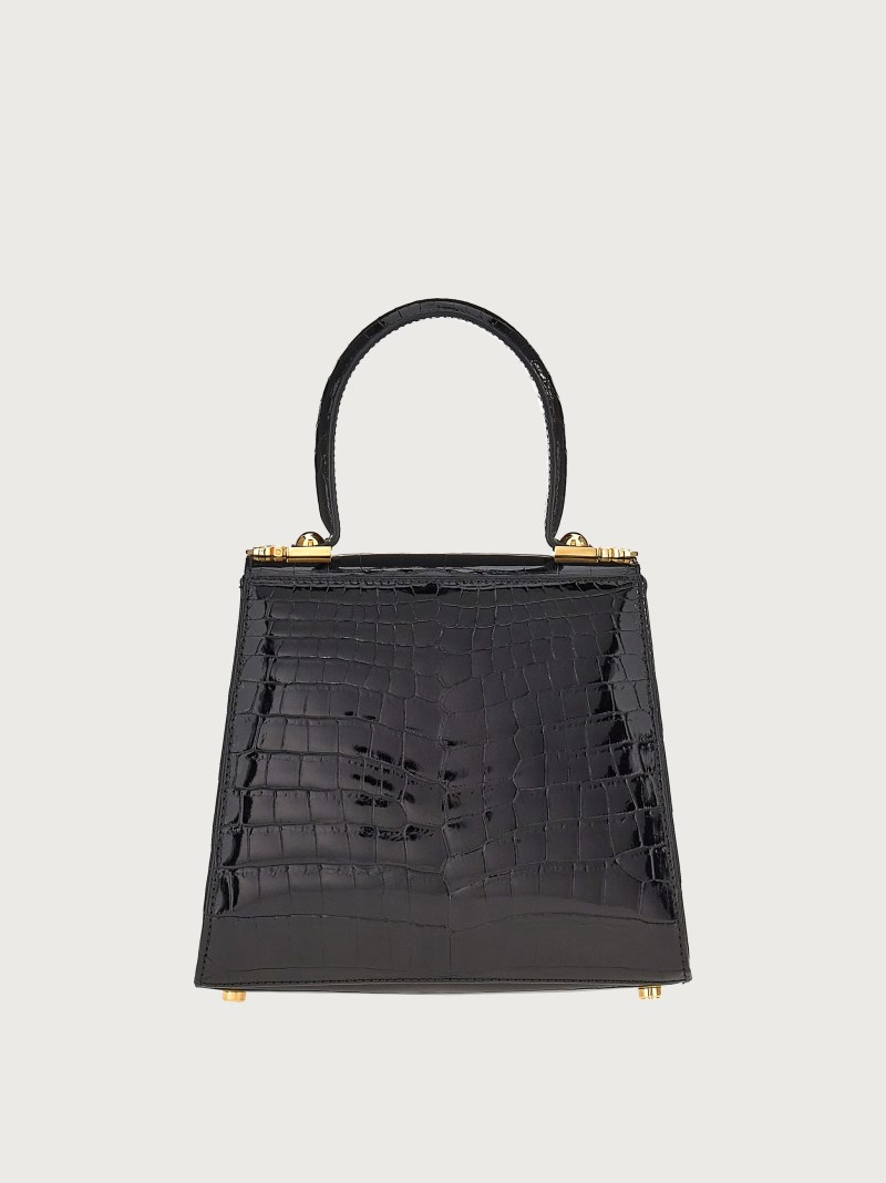 Ferragamo | Women's Iconic Top Handle - Black