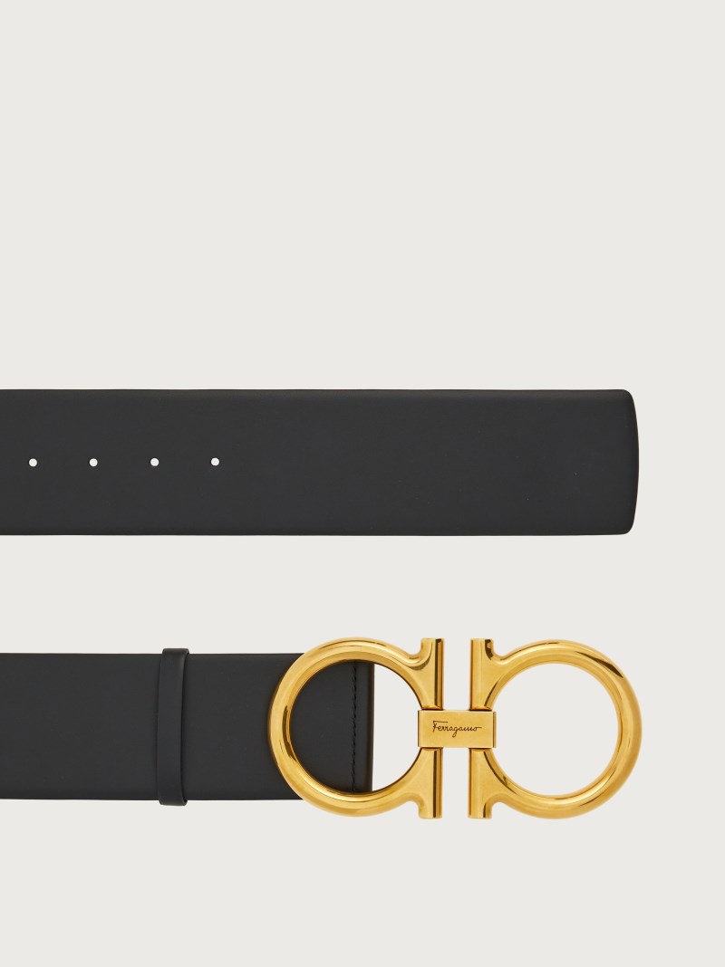 Ferragamo | Women's High Waist Gancini Belt - Black