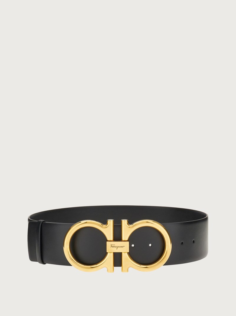 Ferragamo | Women's High Waist Gancini Belt - Black