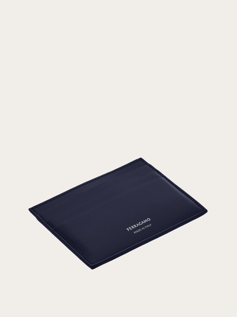 Ferragamo | Men's Credit Card Holder - Midnight Blue