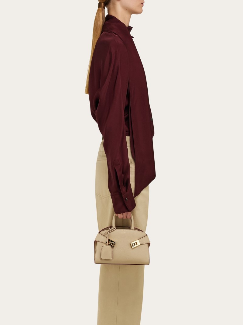 Ferragamo | Women's Hug Handbag - Stone