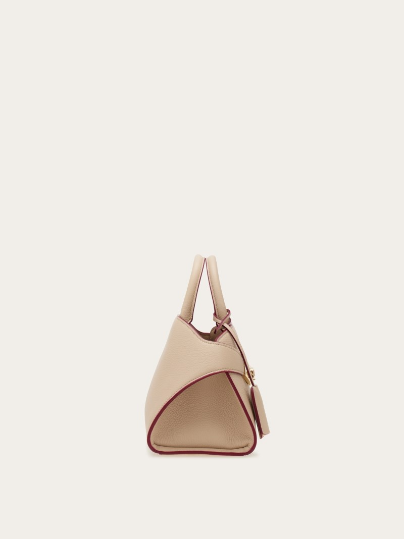 Ferragamo | Women's Hug Handbag - Stone