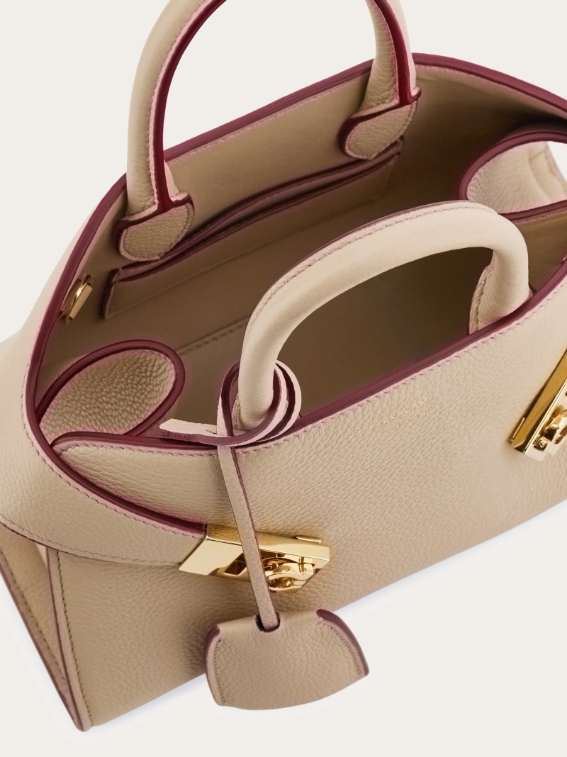 Ferragamo | Women's Hug Handbag - Stone