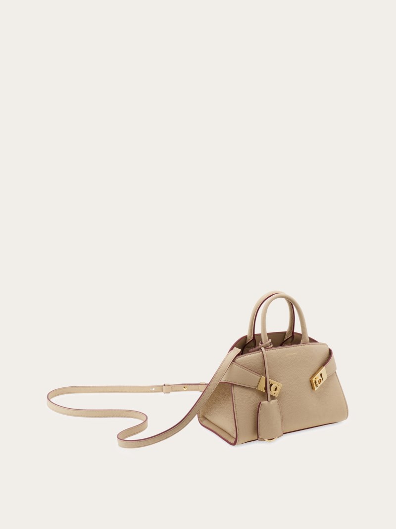 Ferragamo | Women's Hug Handbag - Stone