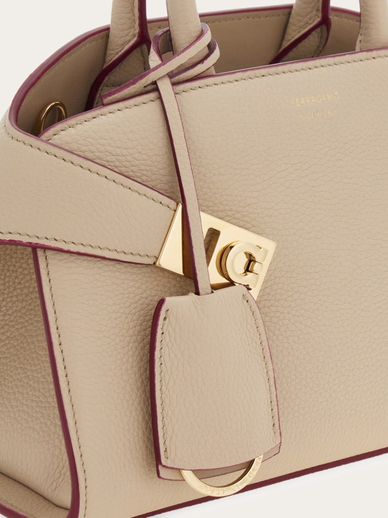Ferragamo | Women's Hug Handbag - Stone