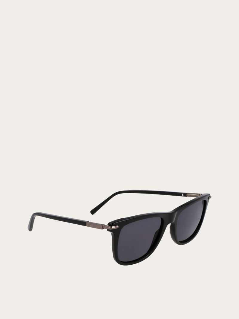 Ferragamo | Men's Sunglasses - Black/Grey