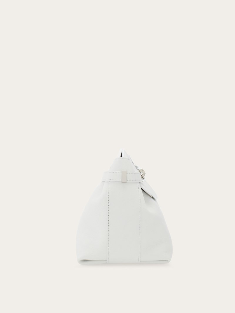 Ferragamo | Women's Hug Soft Crossbody Bag - Optic White