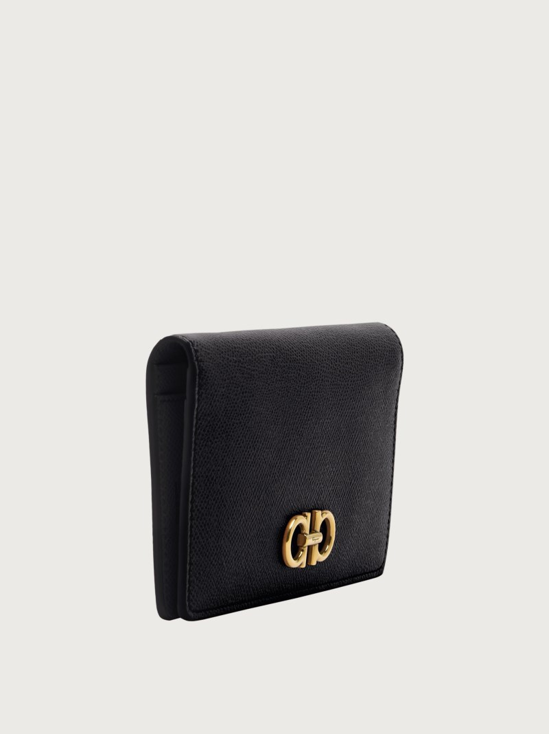 Ferragamo | Women's Gancini Continental Wallet - Black
