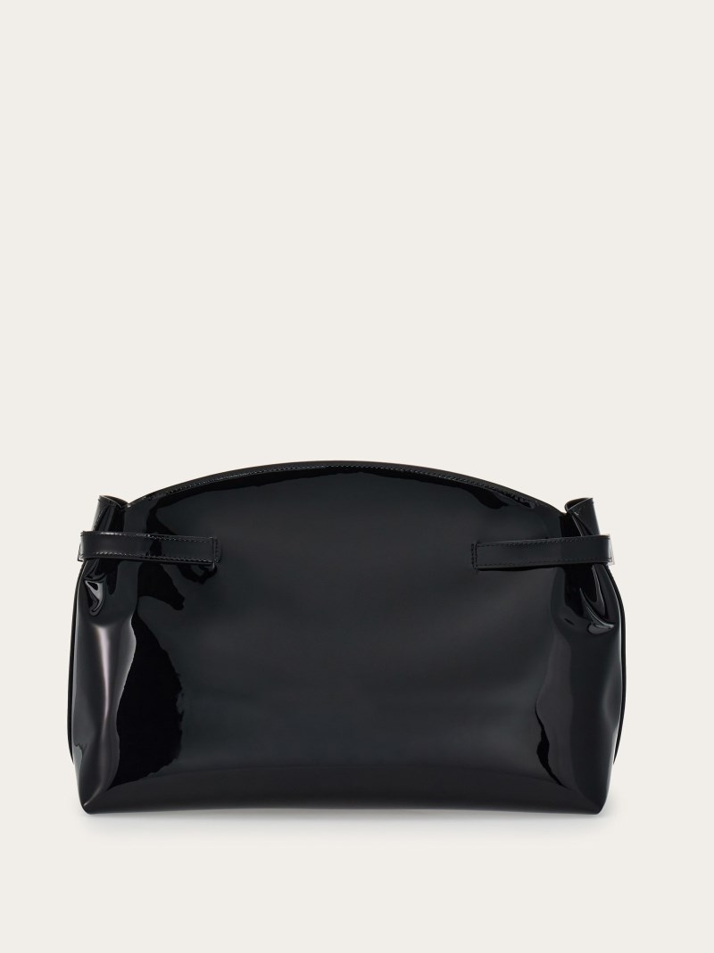 Ferragamo | Women's Hug Soft Crossbody Bag - Black