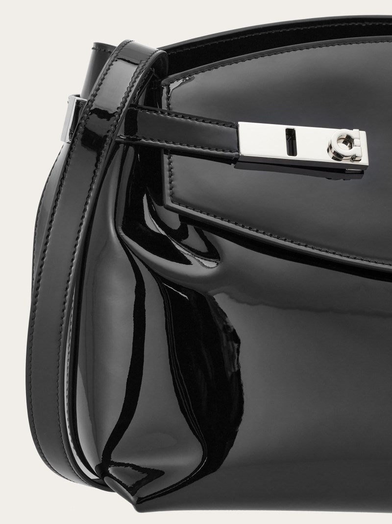 Ferragamo | Women's Hug Soft Crossbody Bag - Black
