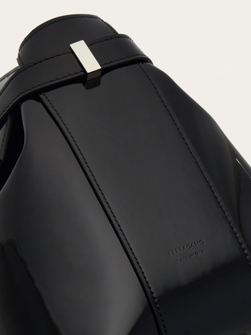 Ferragamo | Women's Hug Soft Crossbody Bag - Black