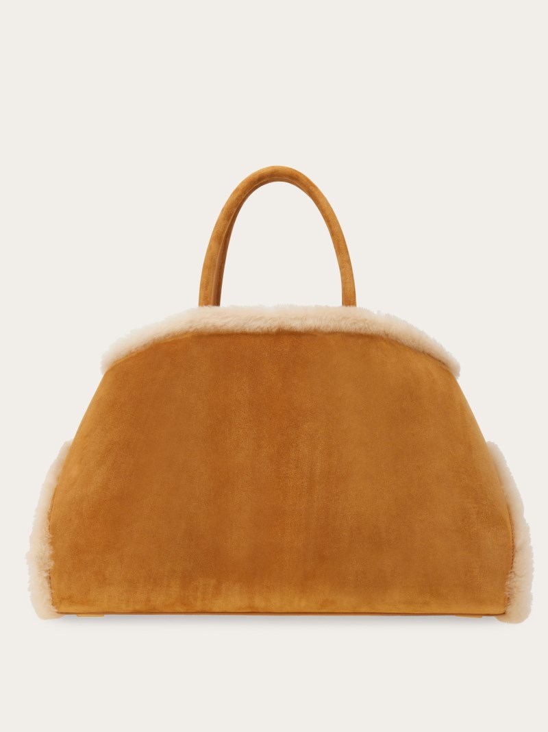 Ferragamo | Women's Hug Handbag - Natural Nude
