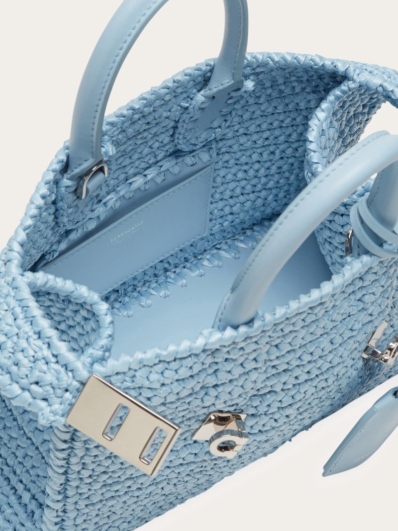 Ferragamo | Women's Hug Handbag - Sky Blue