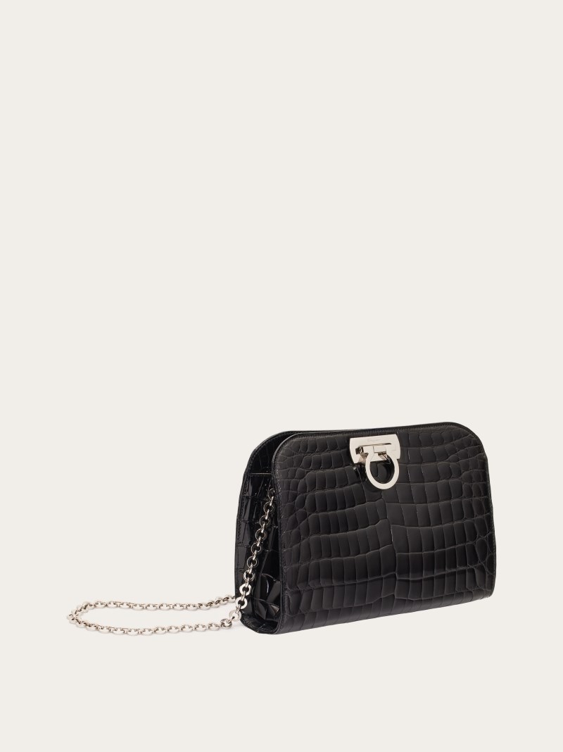 Ferragamo | Women's Diana Clutch - Black