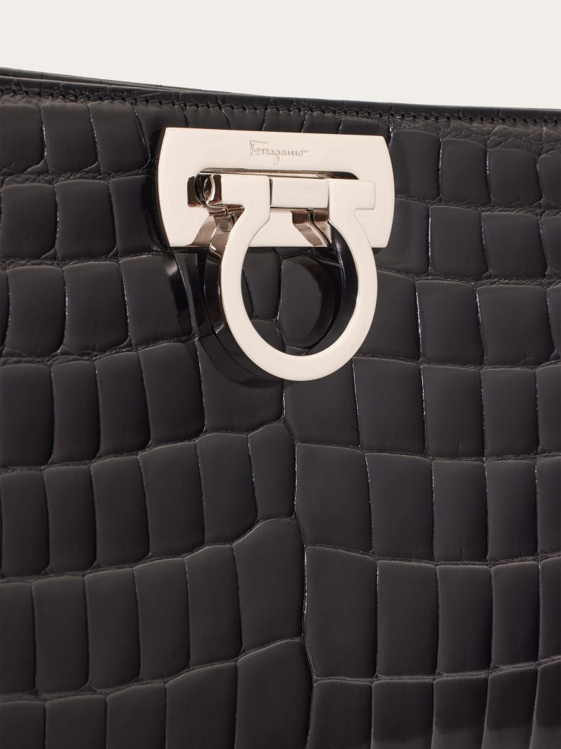 Ferragamo | Women's Diana Clutch - Black