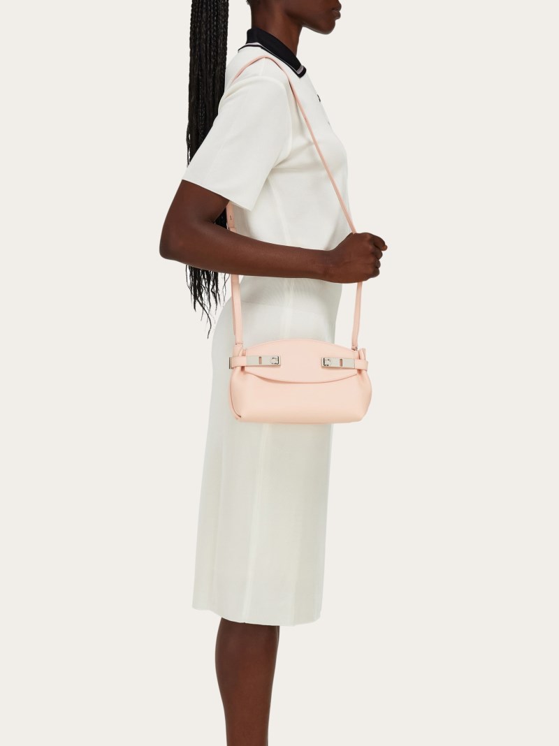 Ferragamo | Women's Hug Soft Crossbody Bag - Nylund Pink
