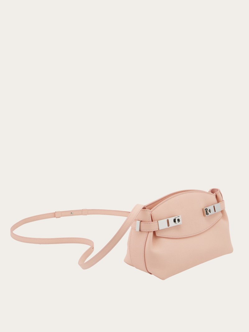 Ferragamo | Women's Hug Soft Crossbody Bag - Nylund Pink