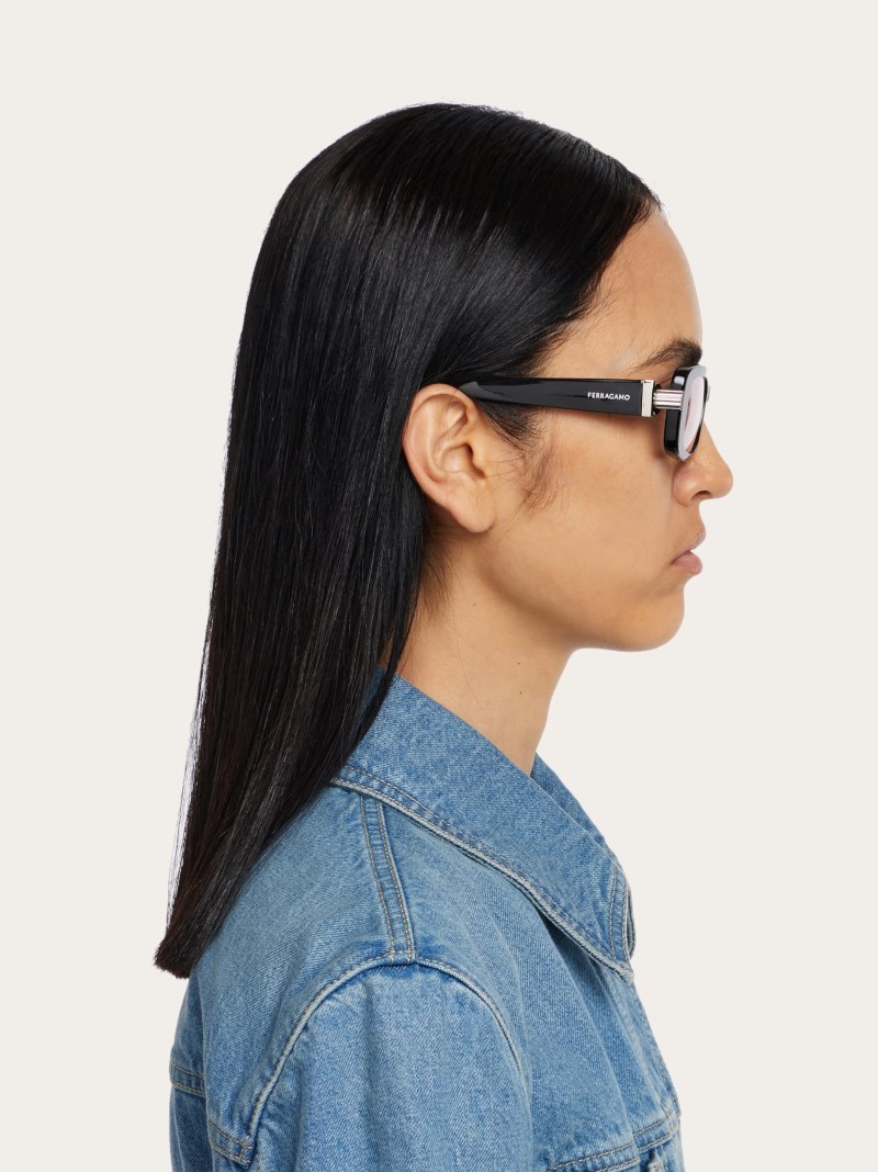 Ferragamo | Women's Sunglasses - Black
