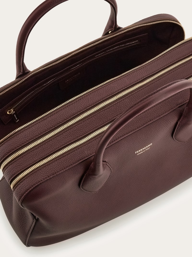 Ferragamo | Women's Handbag - Dark Barolo