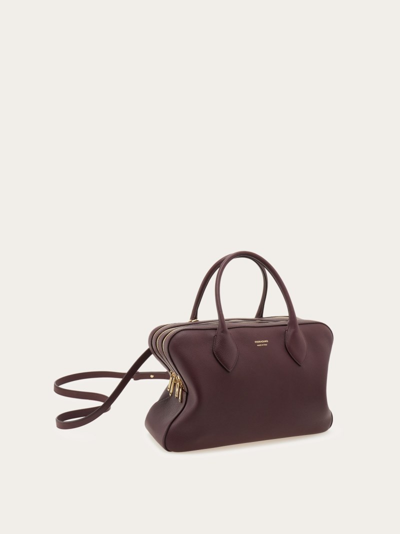 Ferragamo | Women's Handbag - Dark Barolo