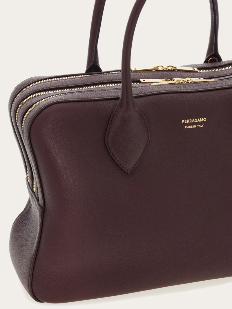 Ferragamo | Women's Handbag - Dark Barolo