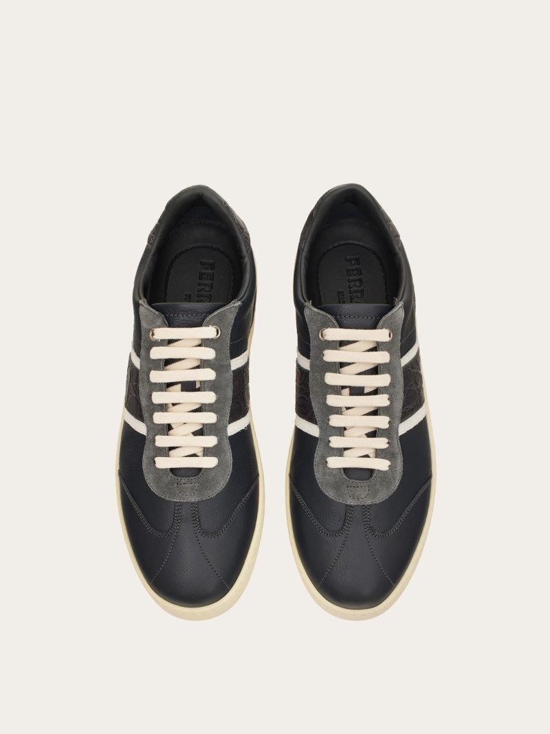 Ferragamo | Men's Low Top Sneaker - Stromboli Sand