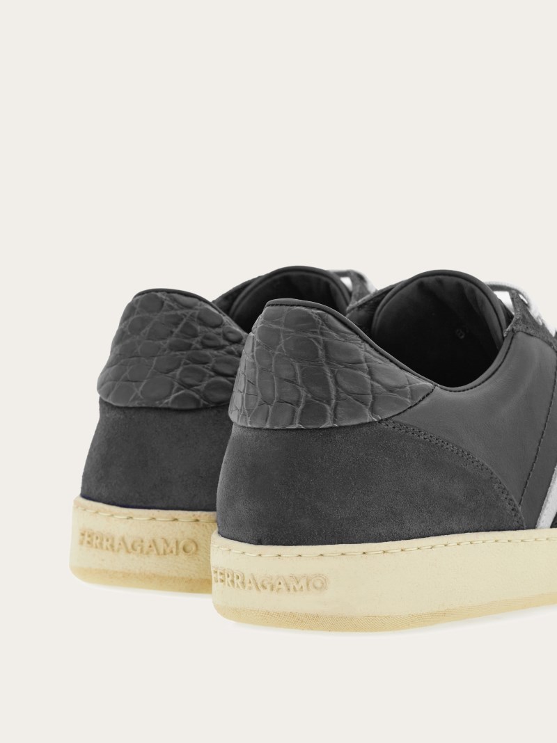 Ferragamo | Men's Low Top Sneaker - Stromboli Sand