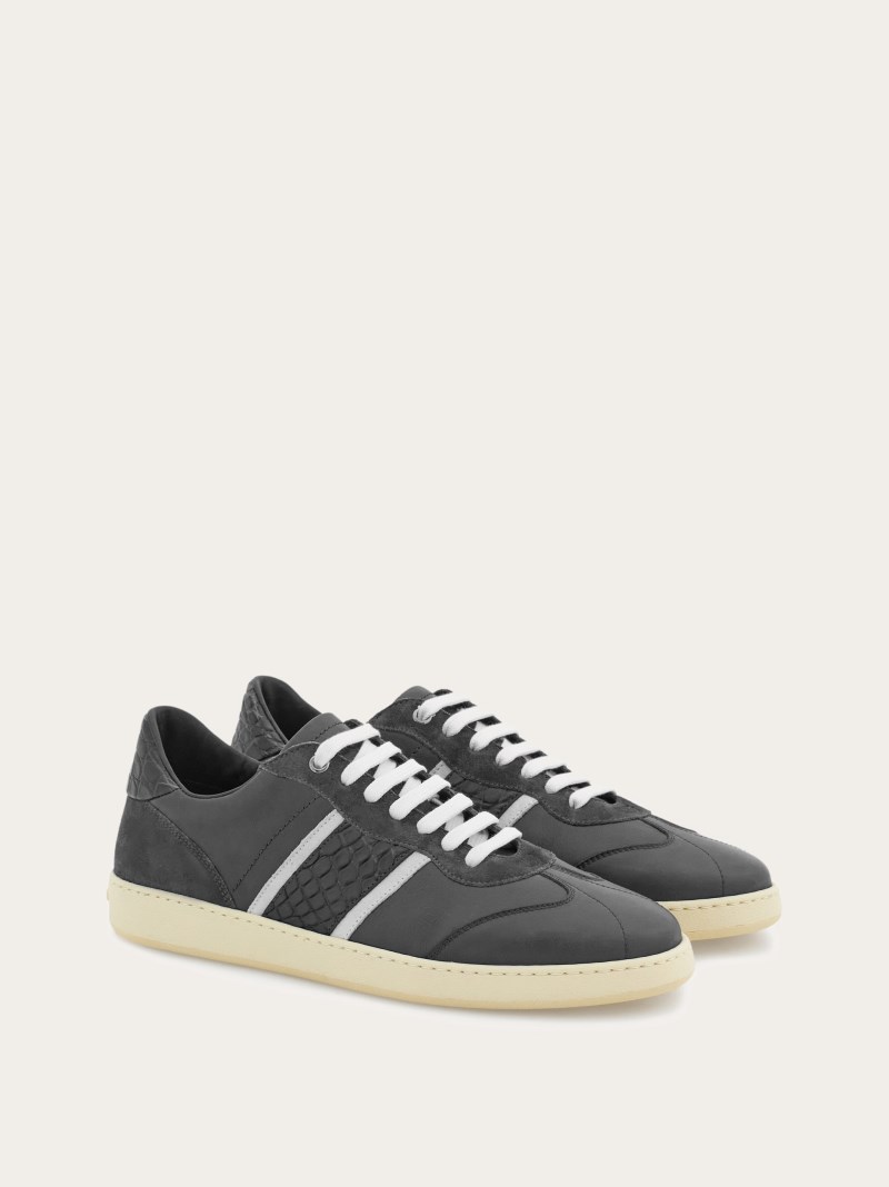 Ferragamo | Men's Low Top Sneaker - Stromboli Sand
