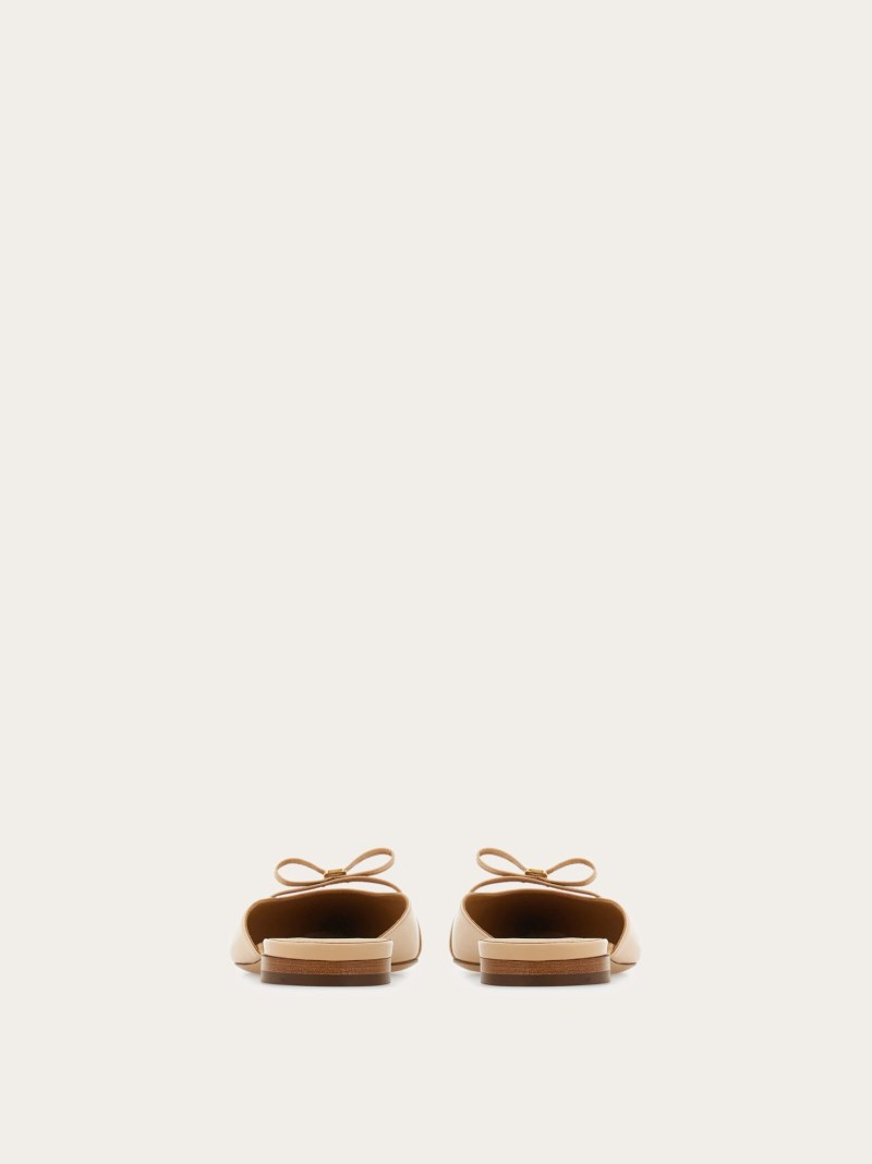 Ferragamo | Women's Mini Bow Mule - Nude