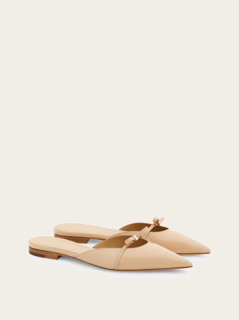 Ferragamo | Women's Mini Bow Mule - Nude