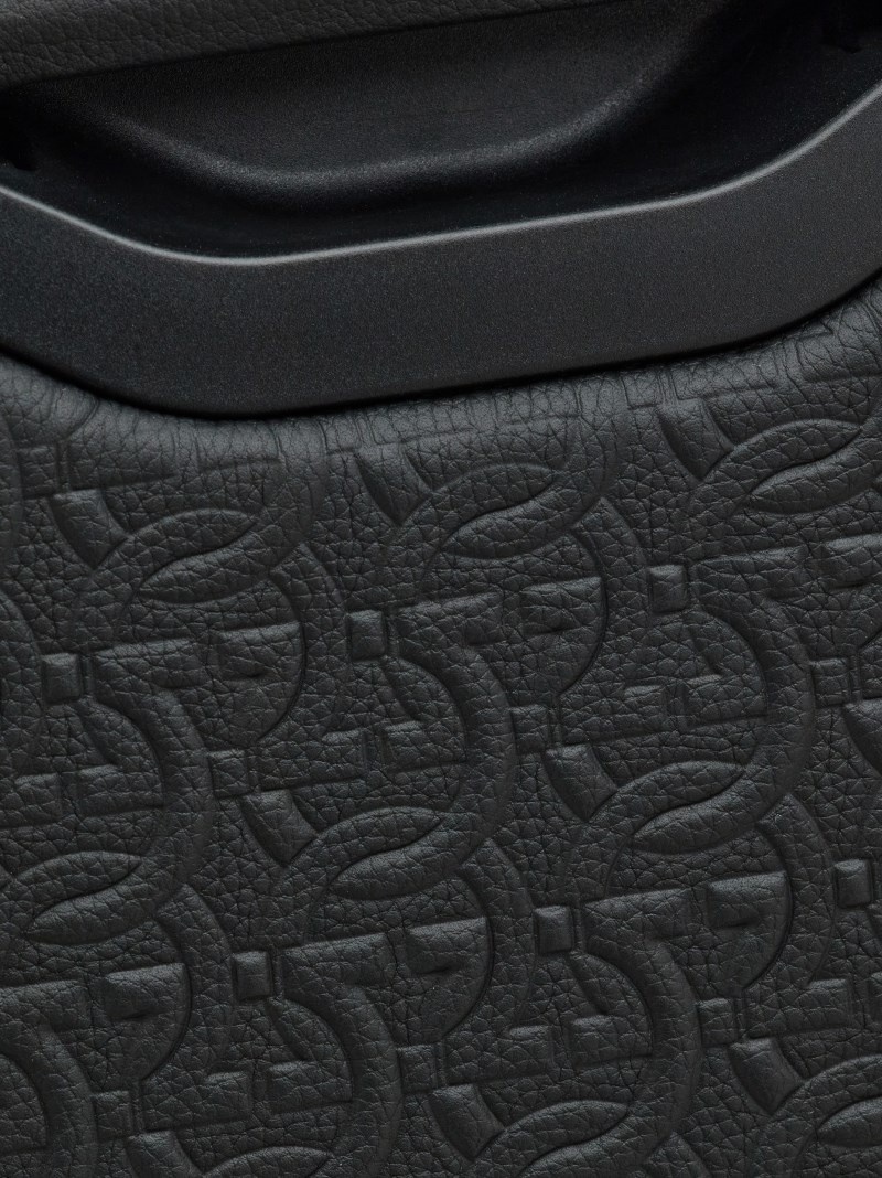 Ferragamo | Men's Embossed Gancini Hand Luggage - Black