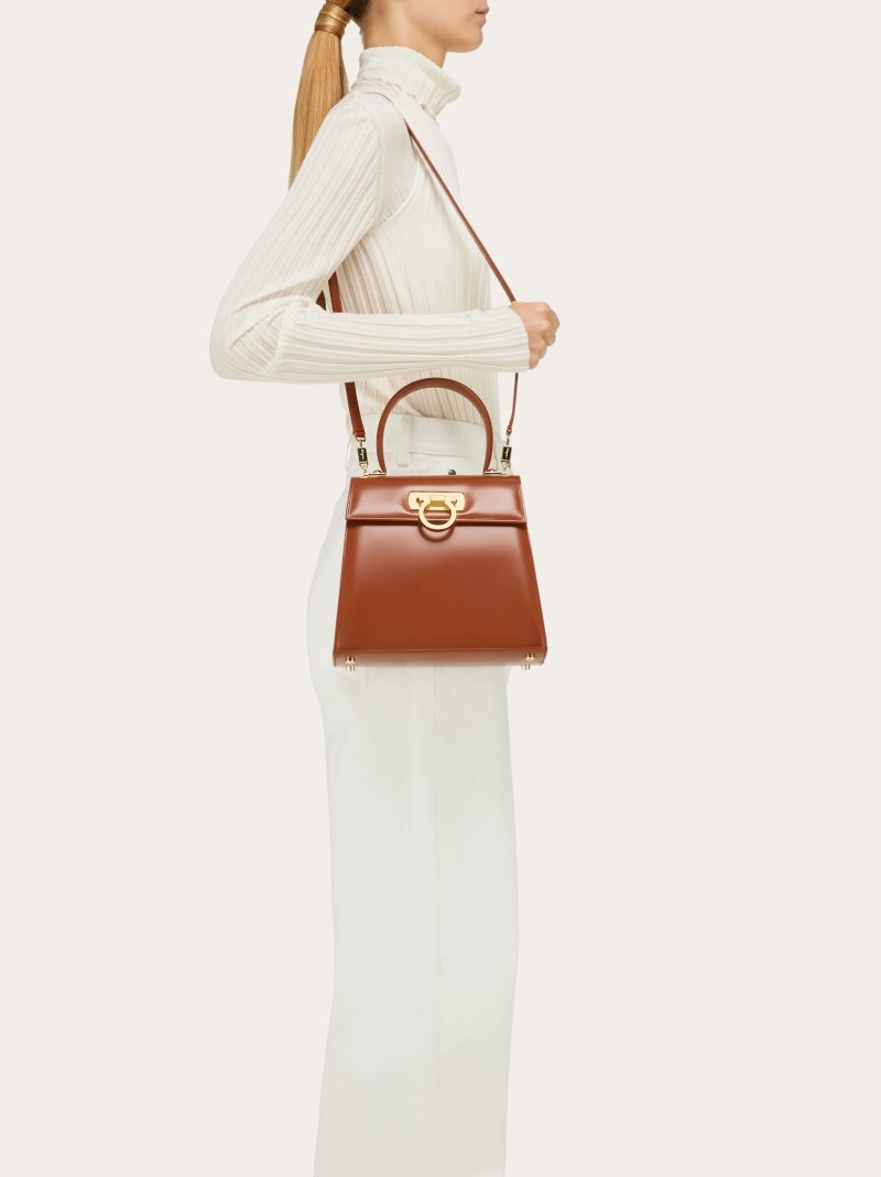 Ferragamo | Women's Iconic Top Handle - Tan