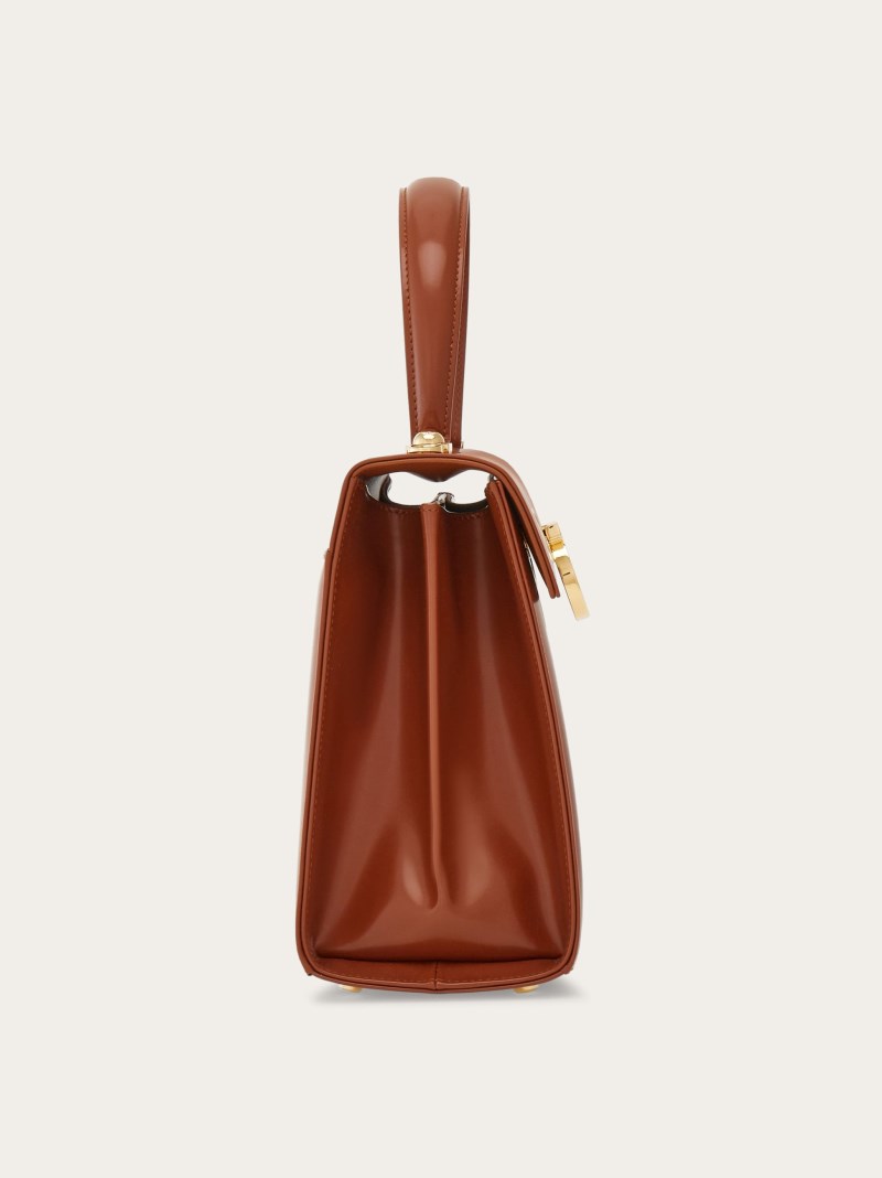 Ferragamo | Women's Iconic Top Handle - Tan