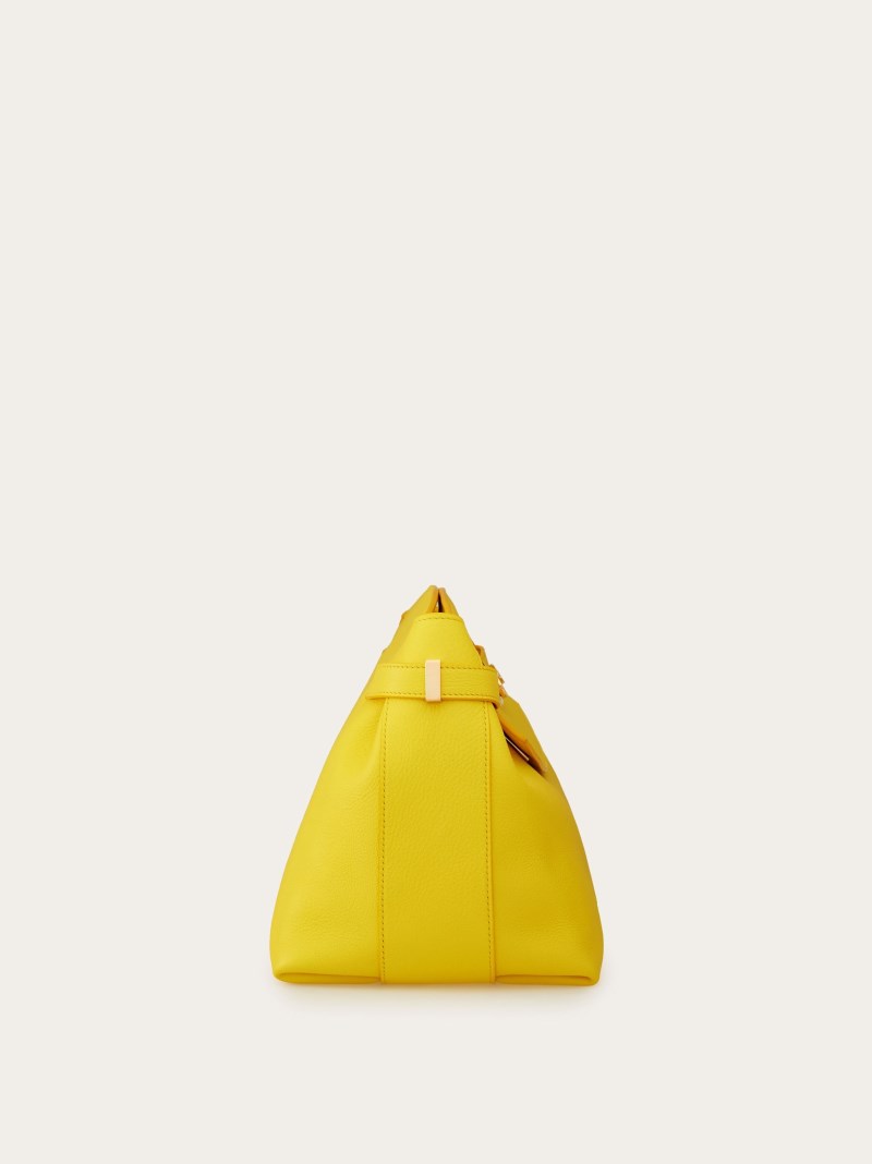 Ferragamo | Women's Hug Soft Crossbody Bag - Yellow