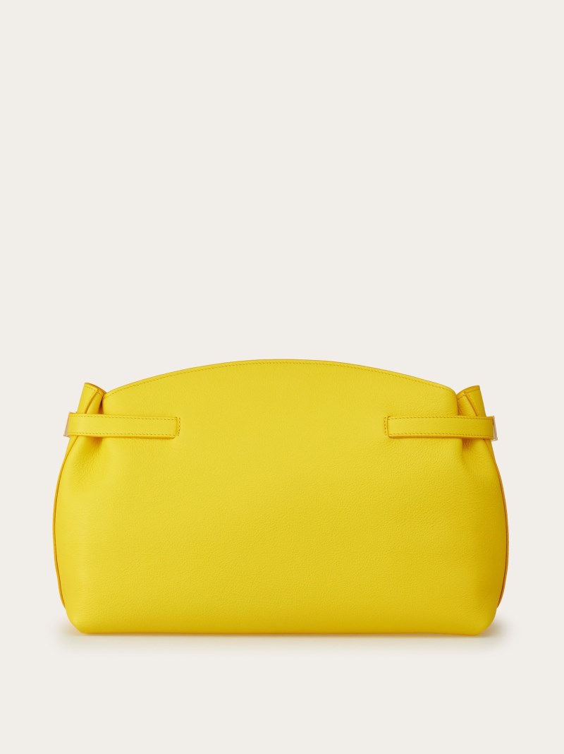 Ferragamo | Women's Hug Soft Crossbody Bag - Yellow