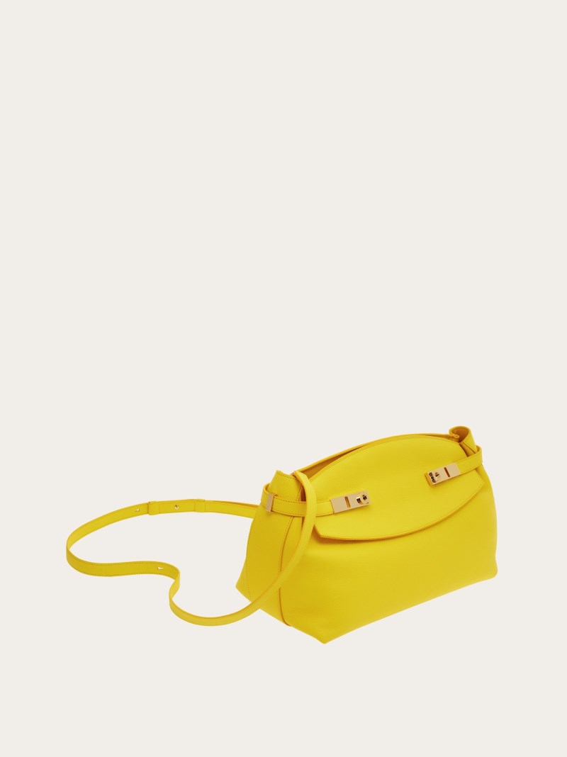 Ferragamo | Women's Hug Soft Crossbody Bag - Yellow
