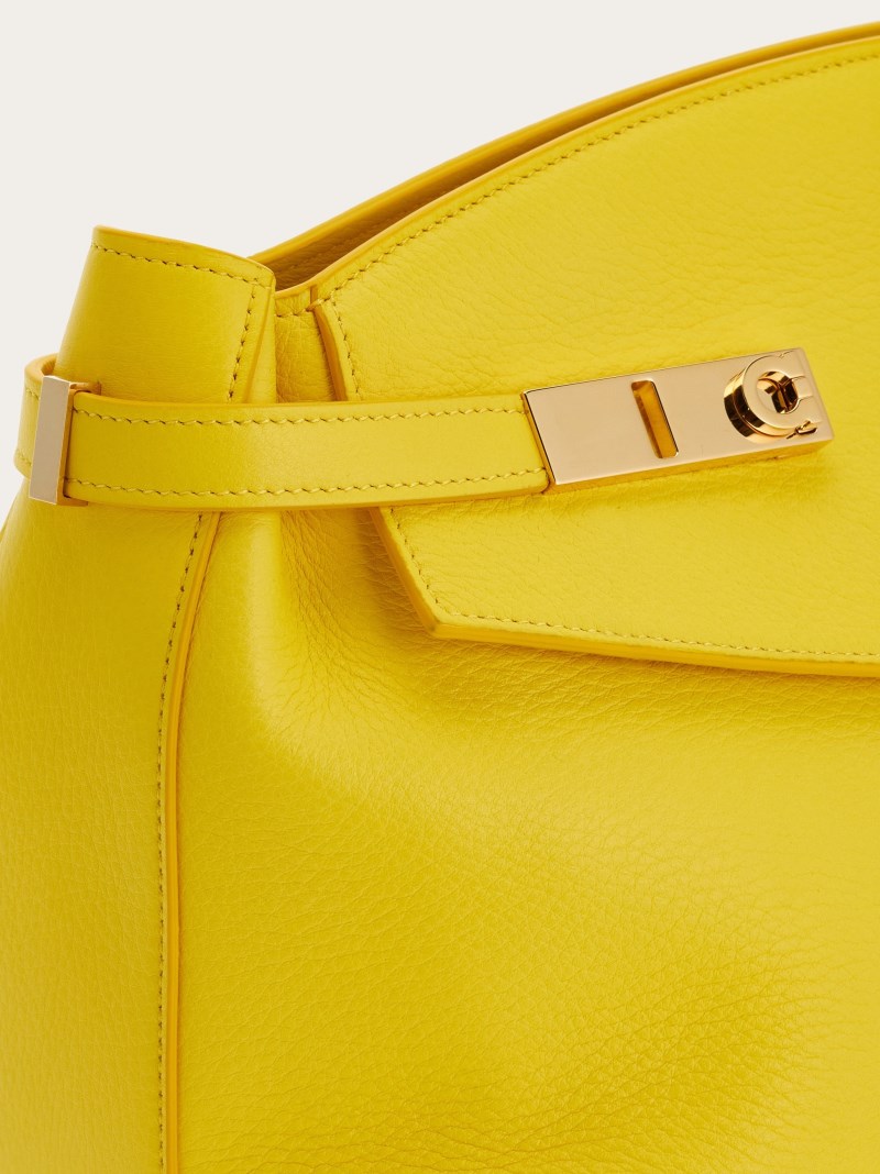 Ferragamo | Women's Hug Soft Crossbody Bag - Yellow