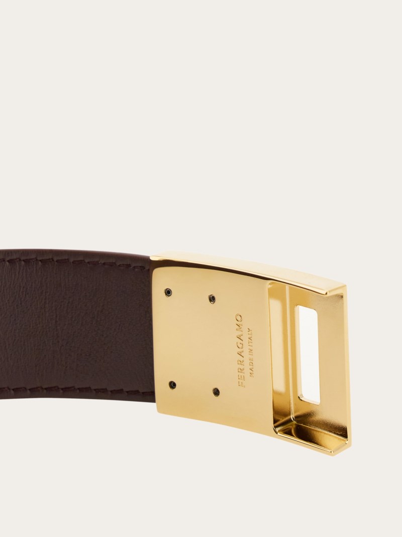 Ferragamo | Women's Gancini Bracelet - Oxblood (Size 17)