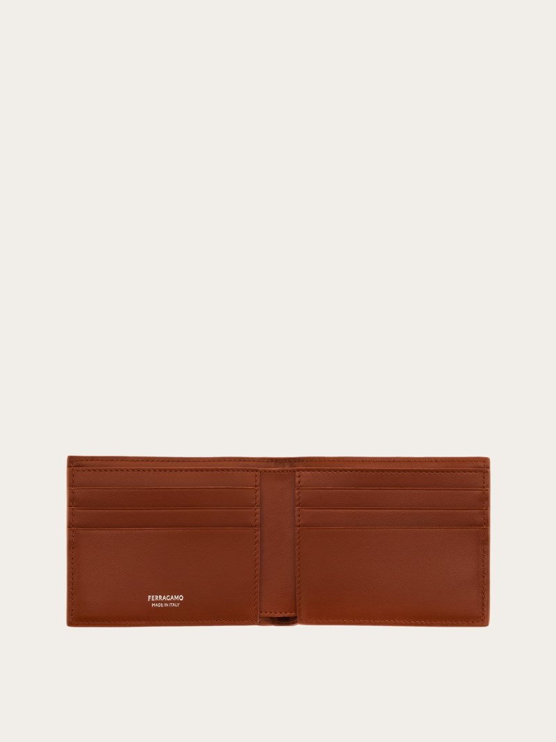 Ferragamo | Men's Gancini Wallet - Mogensen Brown