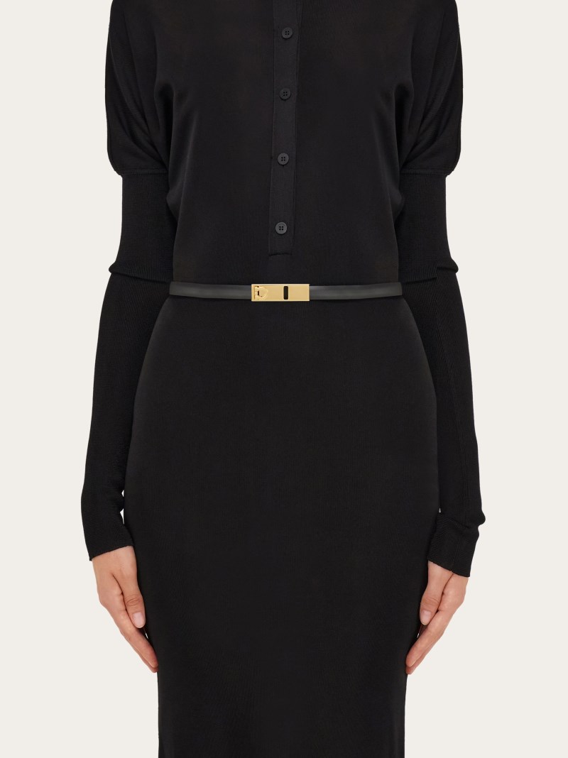 Ferragamo | Women's Extendable Hug Belt - Black