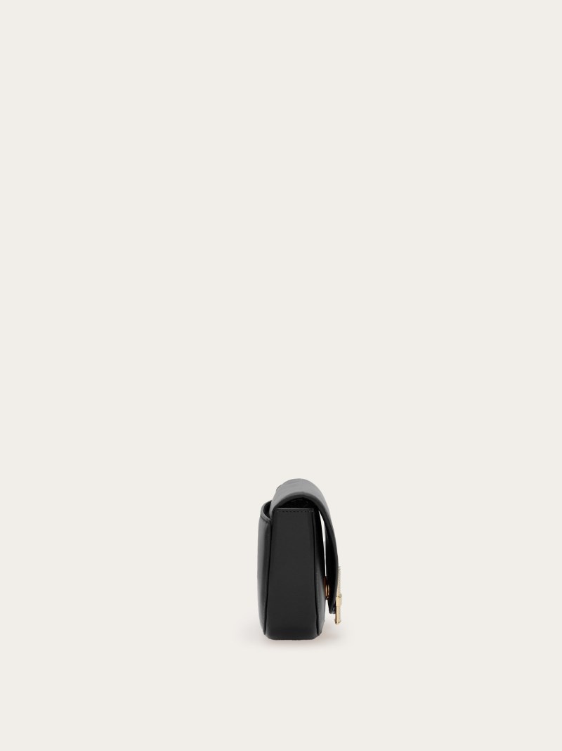Ferragamo | Women's Fiamma Mini Crossbody Bag - Black