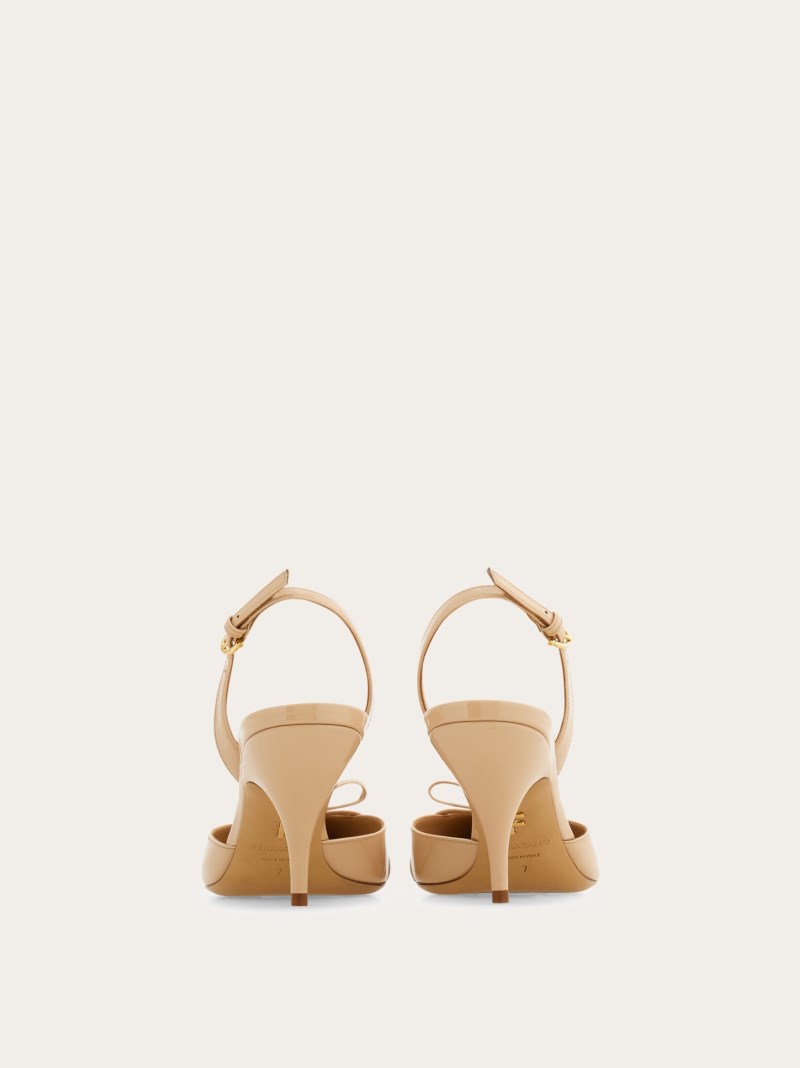 Ferragamo | Women's Mini Bow Slingback - Blush
