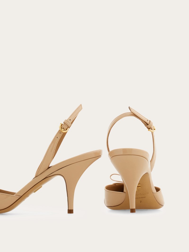 Ferragamo | Women's Mini Bow Slingback - Blush
