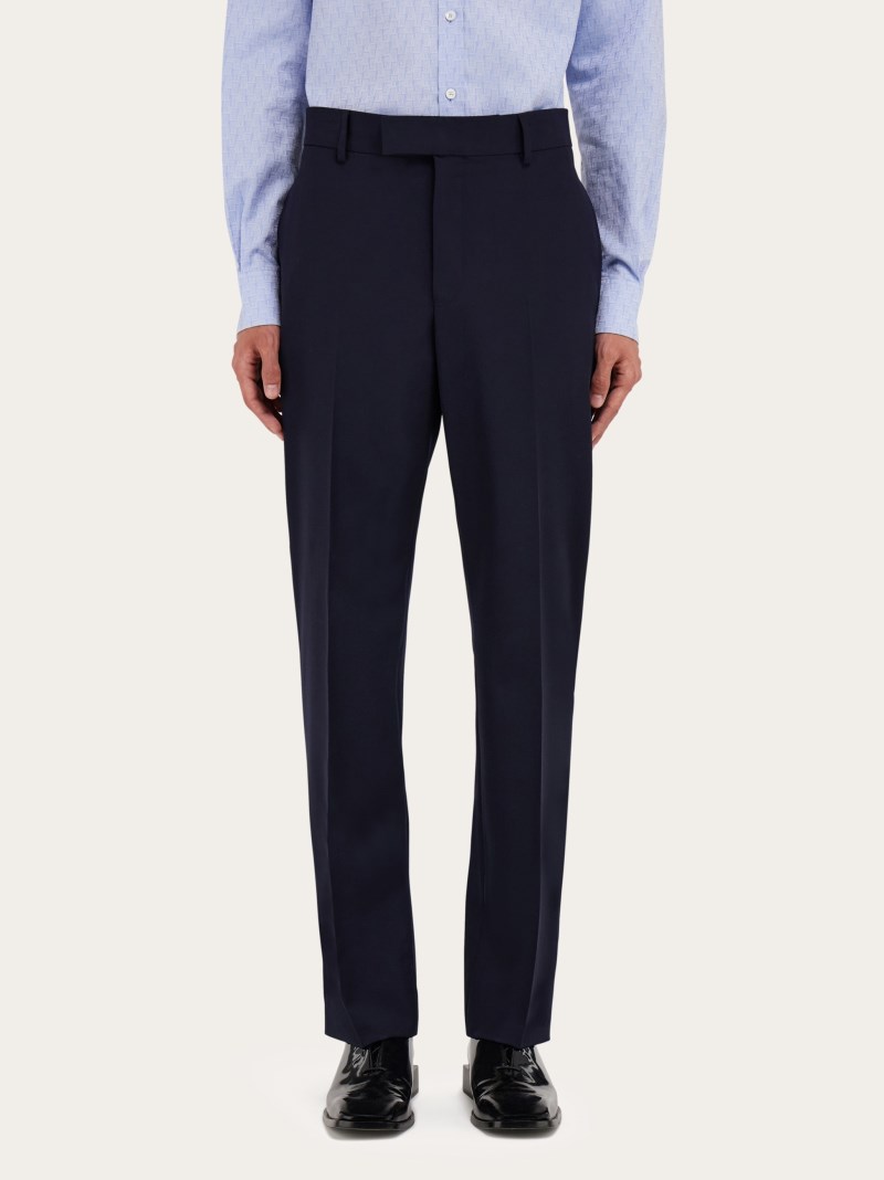 Ferragamo | Men's Tailored Pants - New Navy Blue