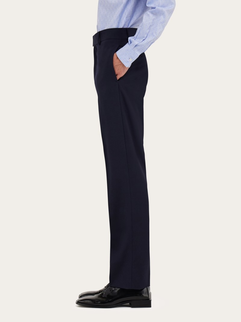 Ferragamo | Men's Tailored Pants - New Navy Blue