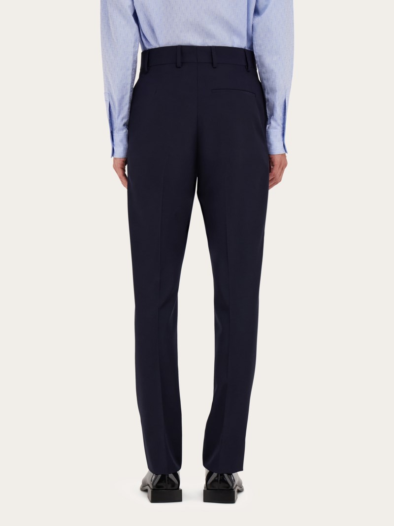 Ferragamo | Men's Tailored Pants - New Navy Blue