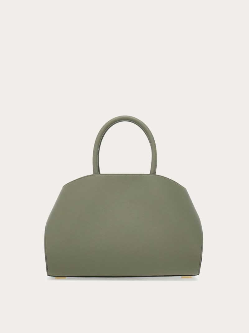 Ferragamo | Women's Hug Handbag - Ash Grey