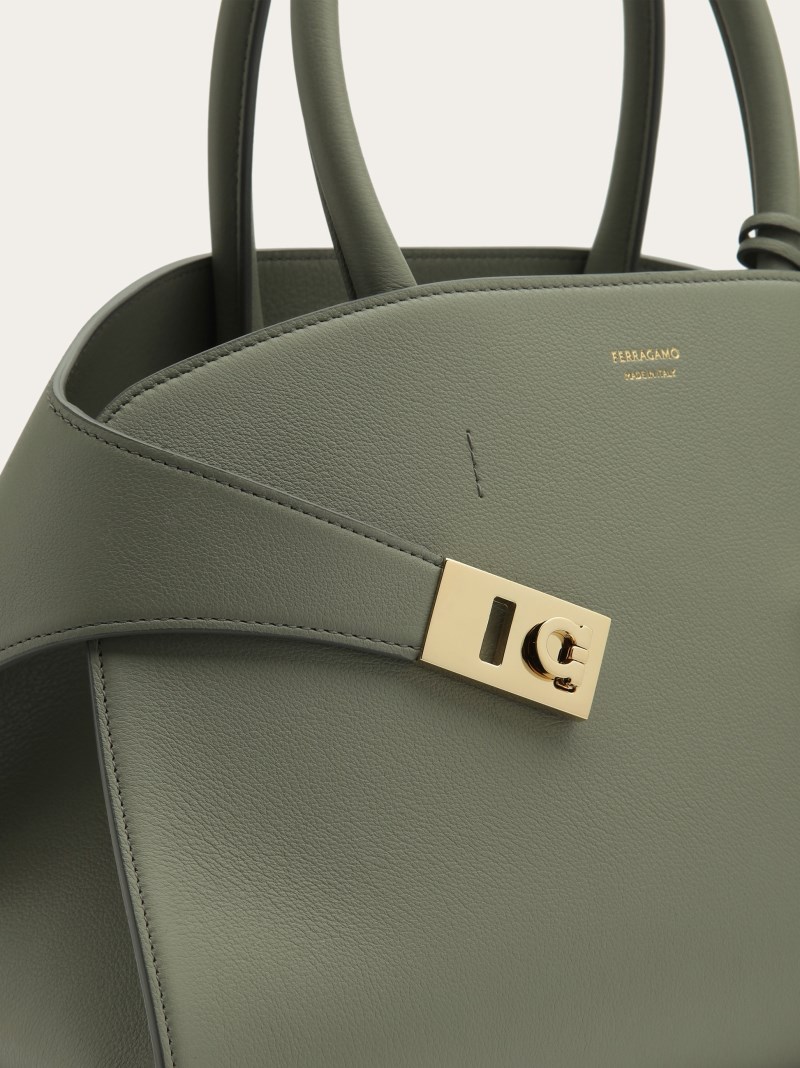Ferragamo | Women's Hug Handbag - Ash Grey